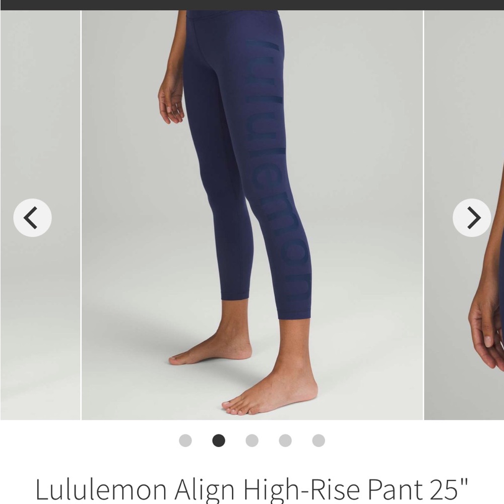 Lululemon Athletica High-Rise Leggings night sea *graphic